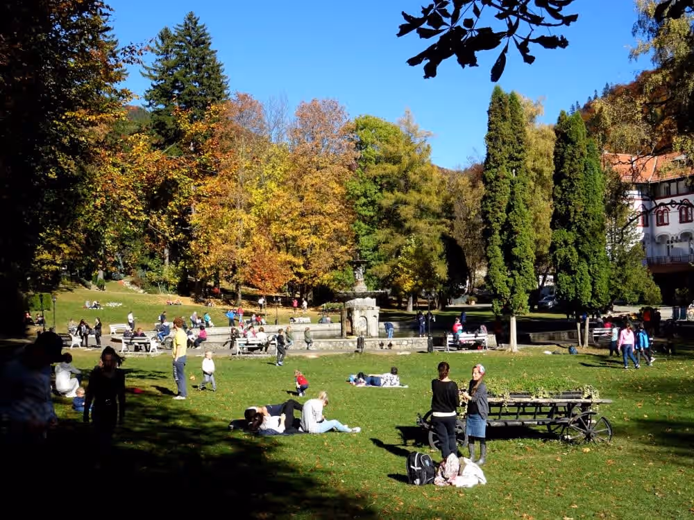 Parcul Dimitrie Ghica din Sinaia, România, fotografia 11
