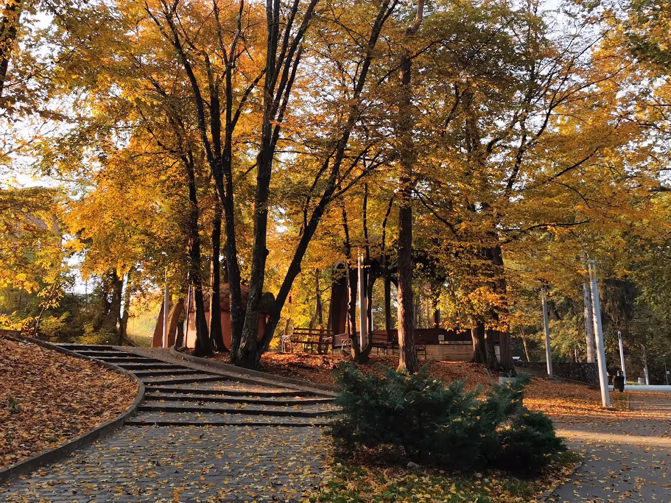 Parcul Sub Arini din Sibiu, România Parcul Sub Arini din Sibiu, România