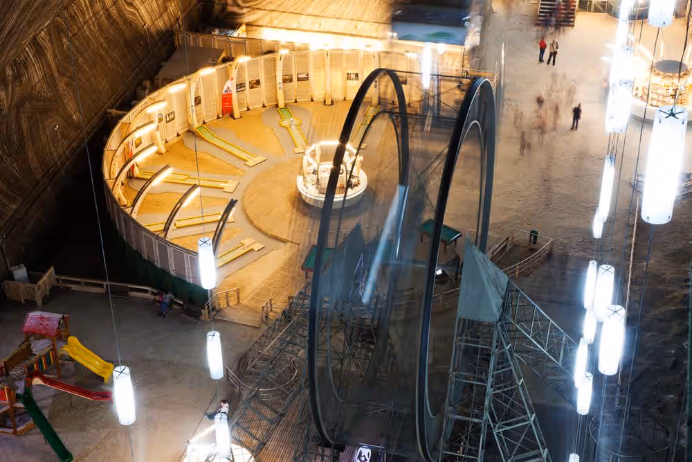 Salina Turda din Turda, România, fotografia 6 Salina Turda din Turda, România, fotografia 6