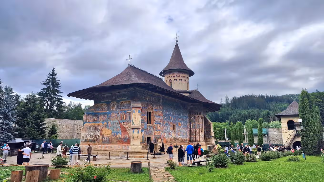Mănăstirea Voroneț din Voroneț, România, fotografia 12 Mănăstirea Voroneț din Voroneț, România, fotografia 12
