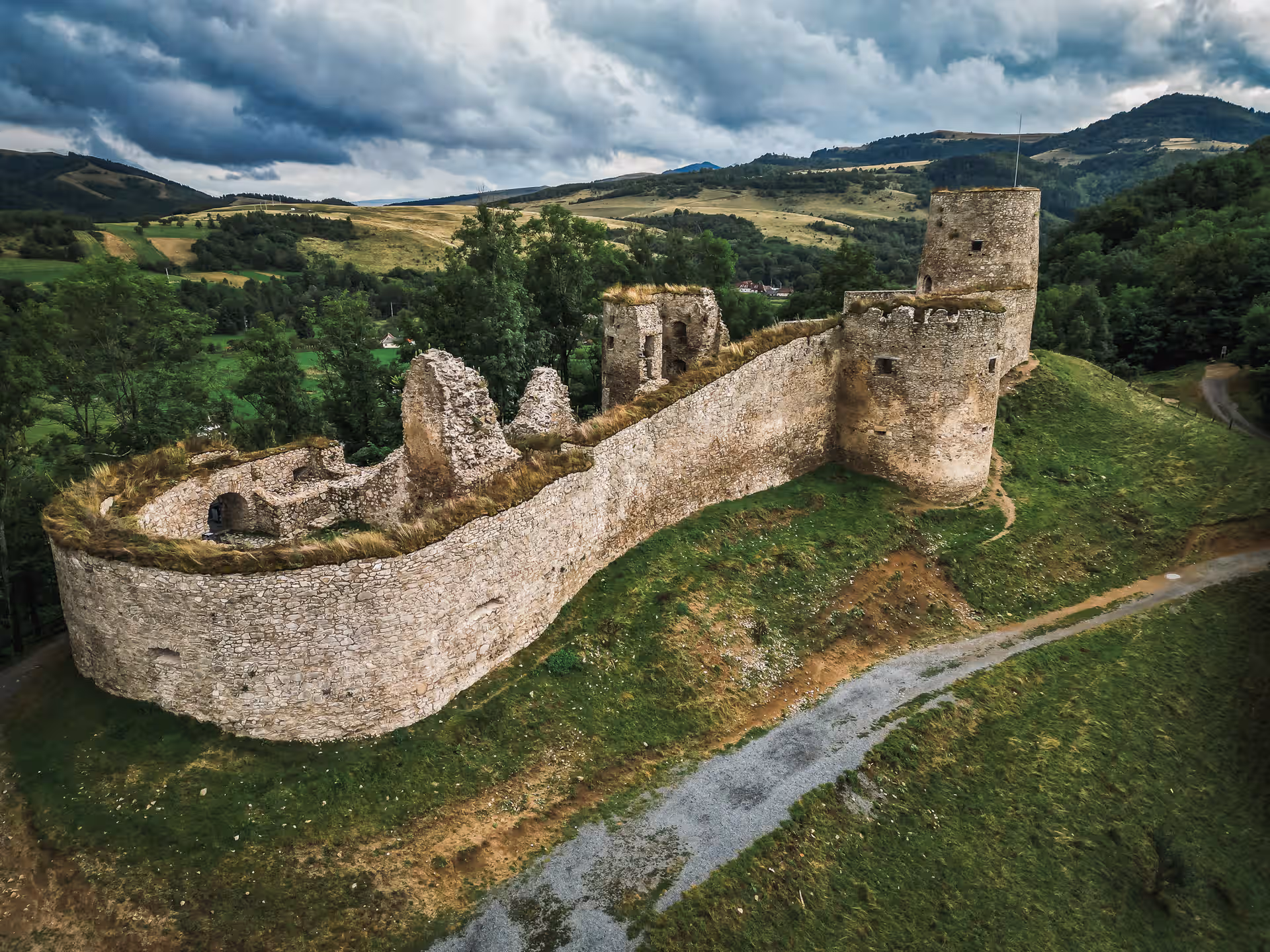 Cetatea Bologa din Bologa, România, fotografia 6 Cetatea Bologa din Bologa, România, fotografia 6