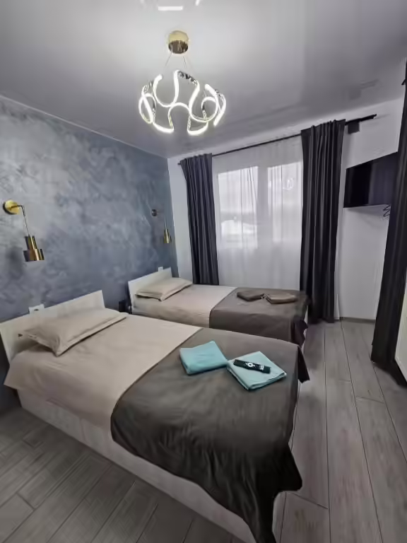 Cameră twin cu două paturi de o persoană, Cabana Ursu Cameră twin cu două paturi de o persoană, Cabana Ursu