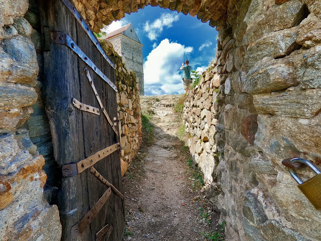 Cetatea Cisnădioara din Cisnădioara, România, fotografia 2 Cetatea Cisnădioara din Cisnădioara, România, fotografia 2