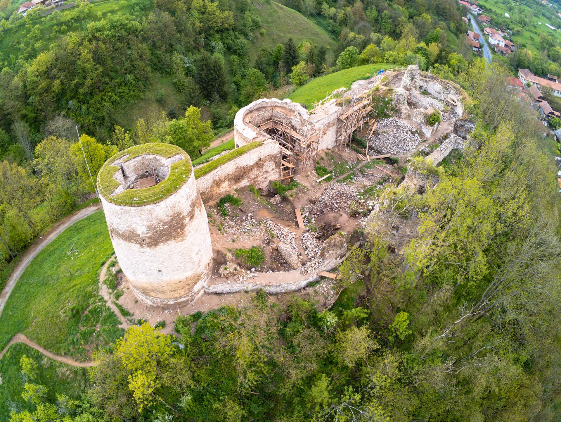 Cetatea Bologa din Bologa, România, fotografia 13 Cetatea Bologa din Bologa, România, fotografia 13