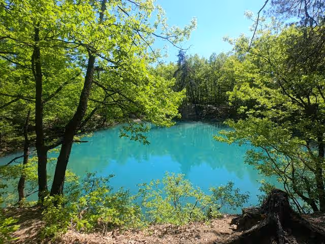 Lacul Albastru din Baia Sprie, România, fotografia 4