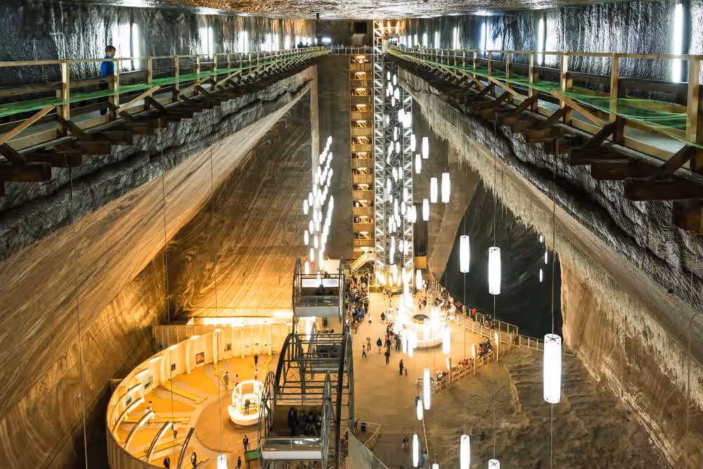 Salina Turda din Turda, România, fotografia 4 Salina Turda din Turda, România, fotografia 4