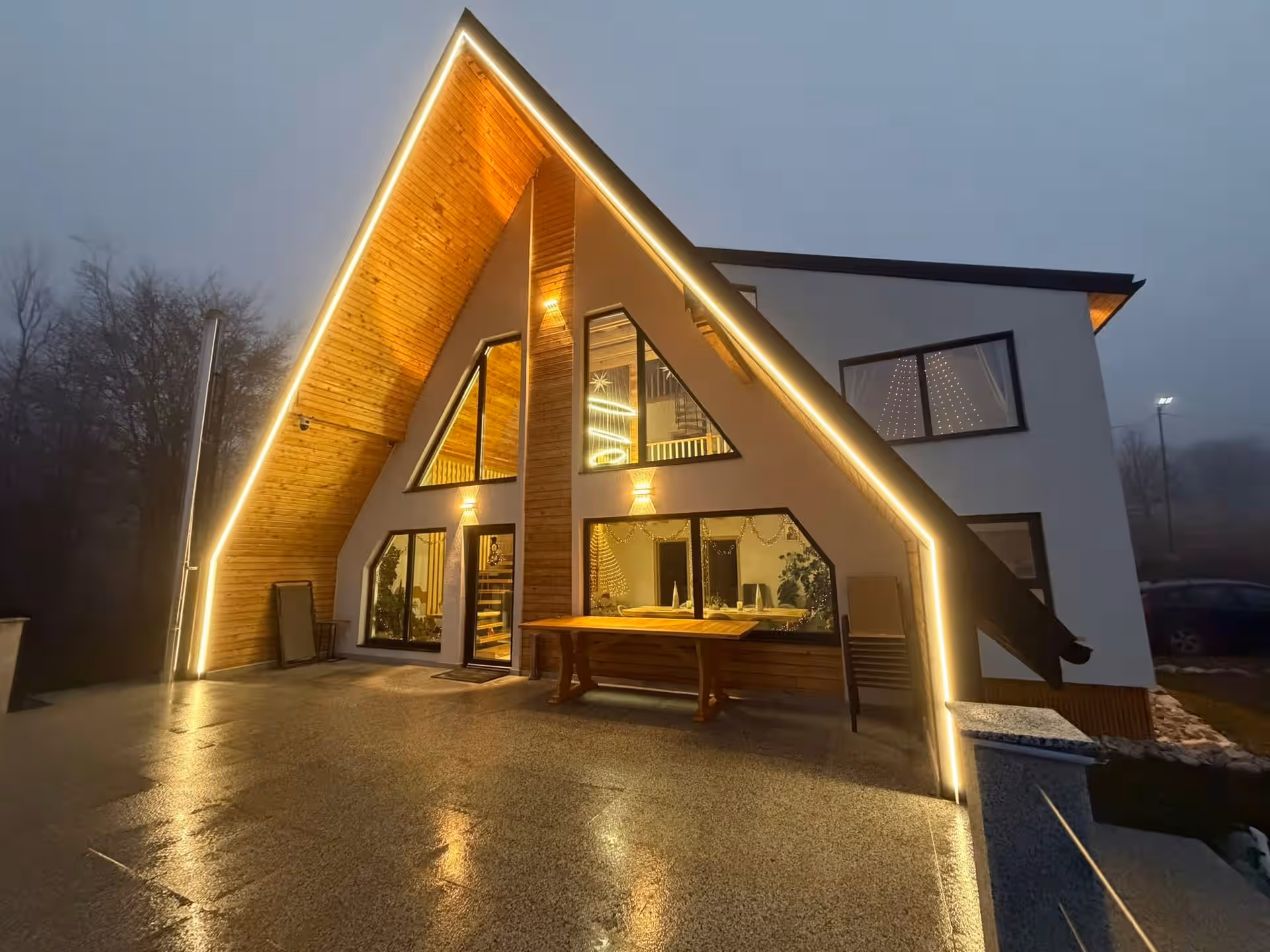 A-frame Sofi's House, cabană A-frame de închiriat integral în Valea Doftanei, Prahova, fotografia 9 A-frame Sofi's House, cabană A-frame de închiriat integral în Valea Doftanei, Prahova, fotografia 9