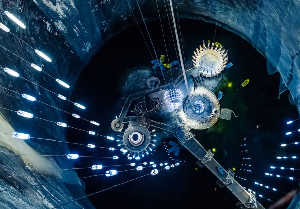 Salina Turda din Turda, România, fotografia 14 Salina Turda din Turda, România, fotografia 14