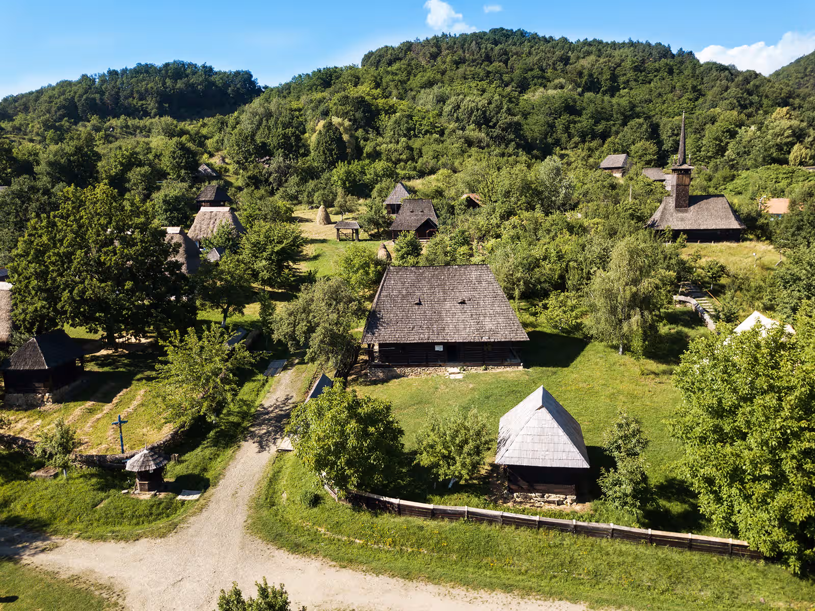 Muzeul Satului Maramureșan din Sighetu Marmației, România, fotografia 2 Muzeul Satului Maramureșan din Sighetu Marmației, România, fotografia 2