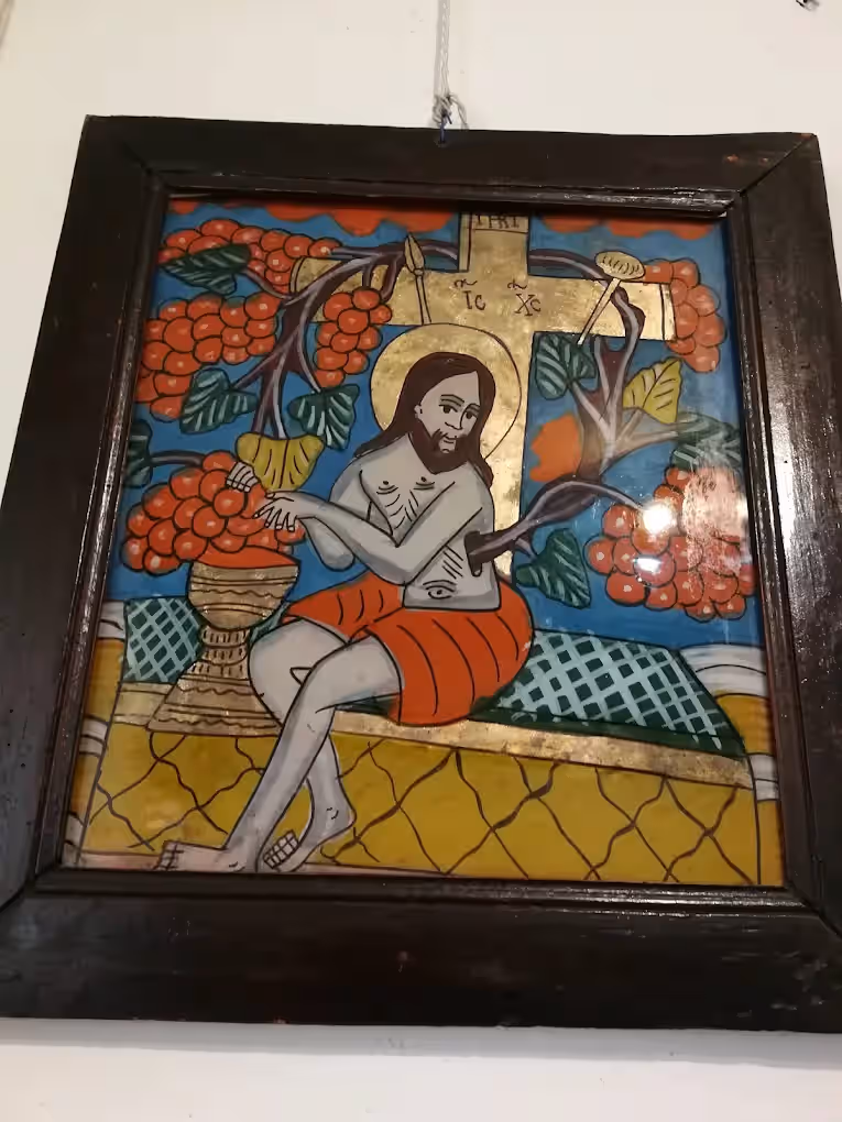 Muzeul Icoanelor pe Sticlă Sibiel din Sibiel, România, fotografia 4