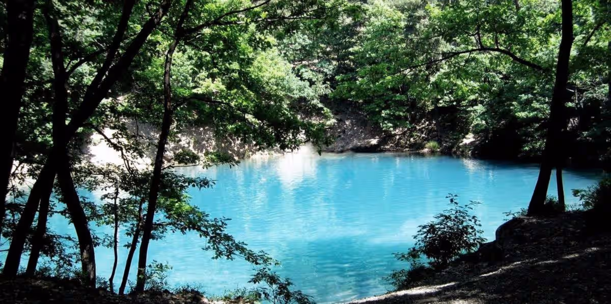 Lacul Albastru din Baia Sprie, România, fotografia 2
