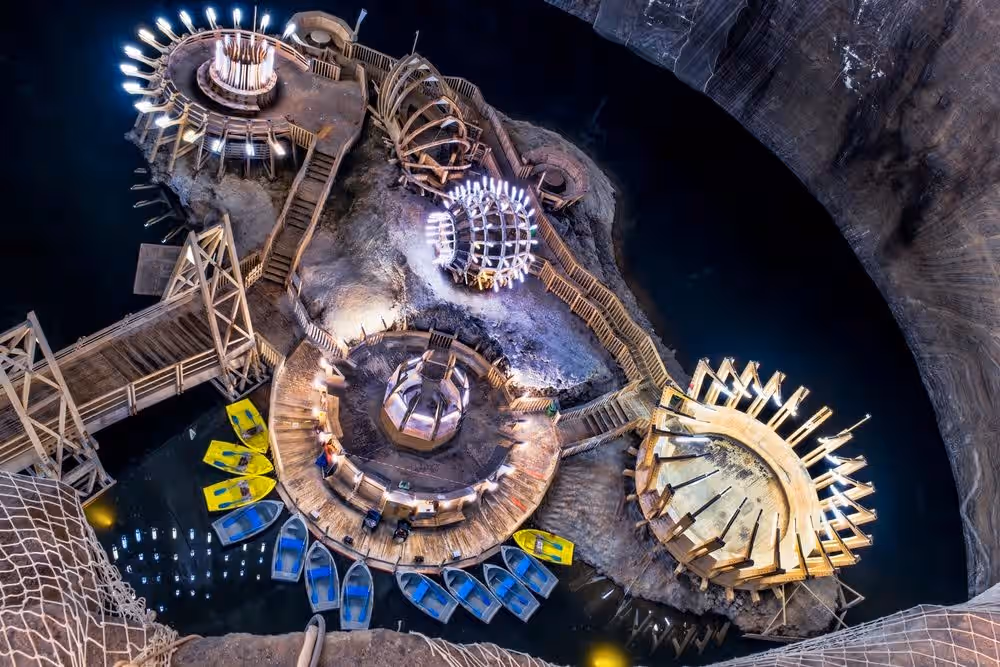 Salina Turda din Turda, România, fotografia 19 Salina Turda din Turda, România, fotografia 19