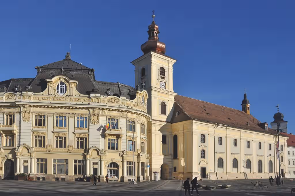 Biserica Romano-Catolică „Sfânta Treime” Sibiu din Sibiu, România, fotografia 2